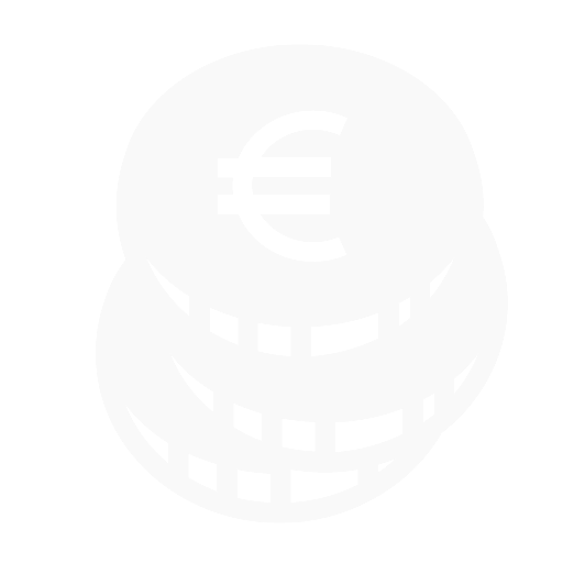 Op deze afbeelding zie je een stapel euromunten